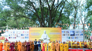 TP.HCM: An vị tượng đài Mahatma Gandhi tại chùa Giác Ngộ