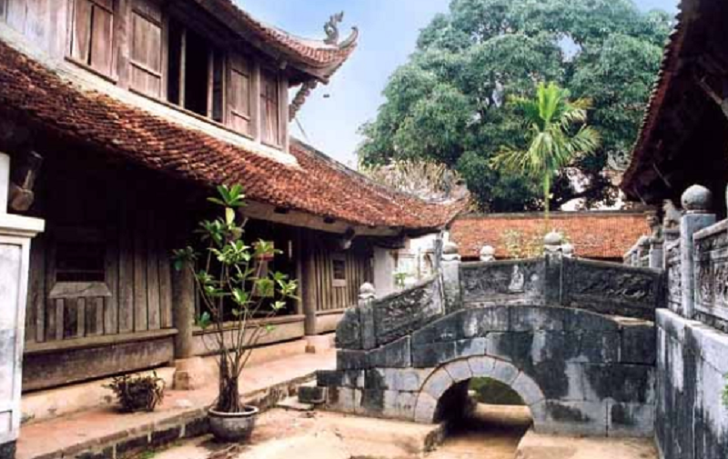 Chùa Bút Tháp. Ảnh sưu tầm.