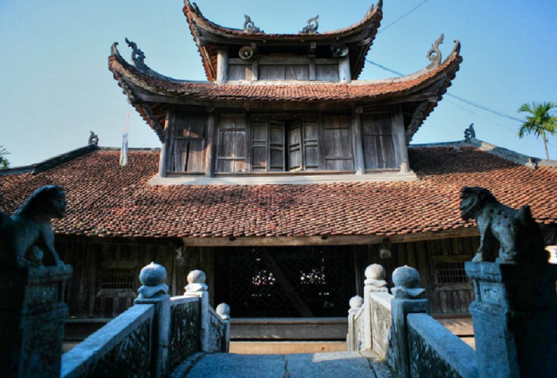 Chùa Bút Tháp. Ảnh sưu tầm.