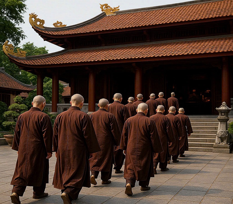 Ảnh minh họa thiết kế bởi AI - Tạp chí Nghiên cứu Phật học 