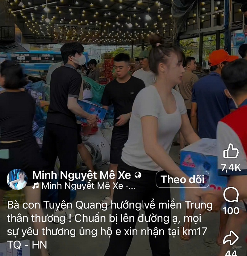 Minh Nguyệt, người con gái miền quê Tuyên Quang. Ảnh: Internet.