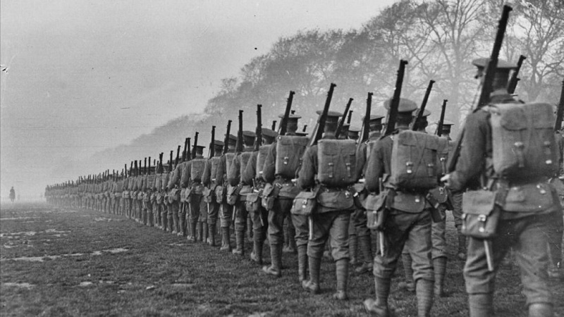 Những người lính trong Thế chiến thứ nhất. (Nguồn: iwm.org.uk)