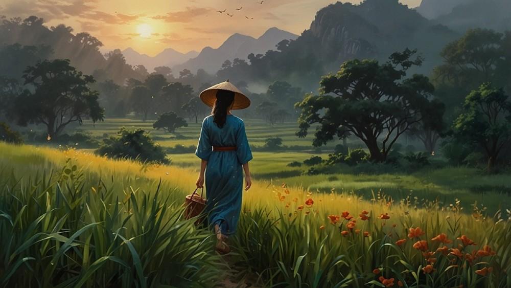 Mẹ ra đi nhẹ nhàng như một cánh hoa rơi