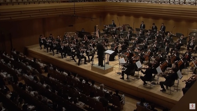 D&agrave;n nhạc giao hưởng Trung Quốc, chuyến lưu diễn Nhật Bản năm 2023, Tokyo | Bản giao hưởng quy m&ocirc; lớn KuKai (Ảnh: YouTube)