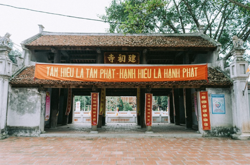 Ch&ugrave;a Kiến Sơ (H&agrave; Nội). Ảnh sưu tầm