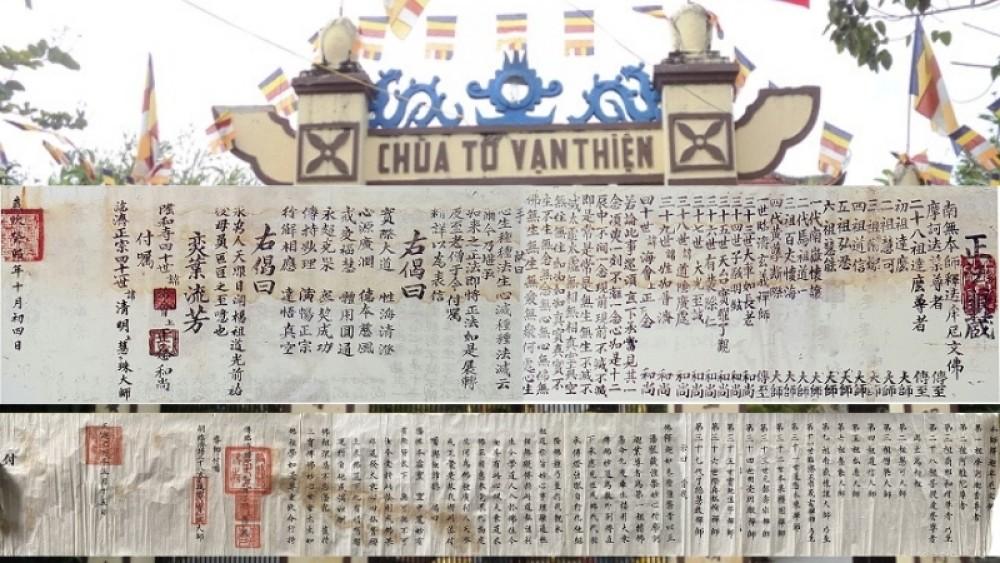 Lược khảo tư liệu Chánh pháp Nhãn Tạng Thiền phái Lâm Tế tại Khánh Hòa