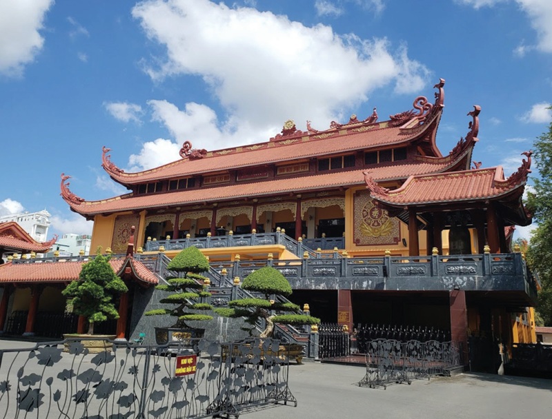 Ch&ugrave;a Việt Nam Quốc Tự hiện nay - Ảnh: Sưu tầm