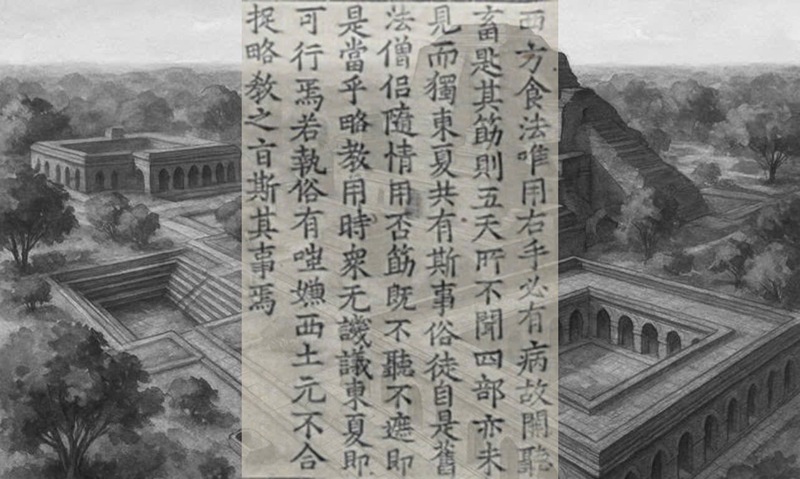 Đời sống tăng đoàn ở Nalanda Thế kỷ 7: Cách dùng thìa, đũa - Ghi chép của Pháp sư Nghĩa Tịnh