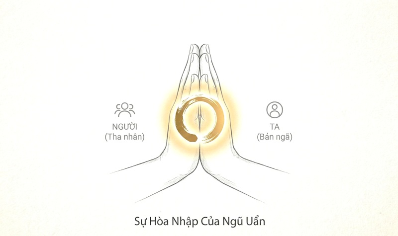 Sự hòa nh&acirc;̣p của Ngũ u&acirc;̉n