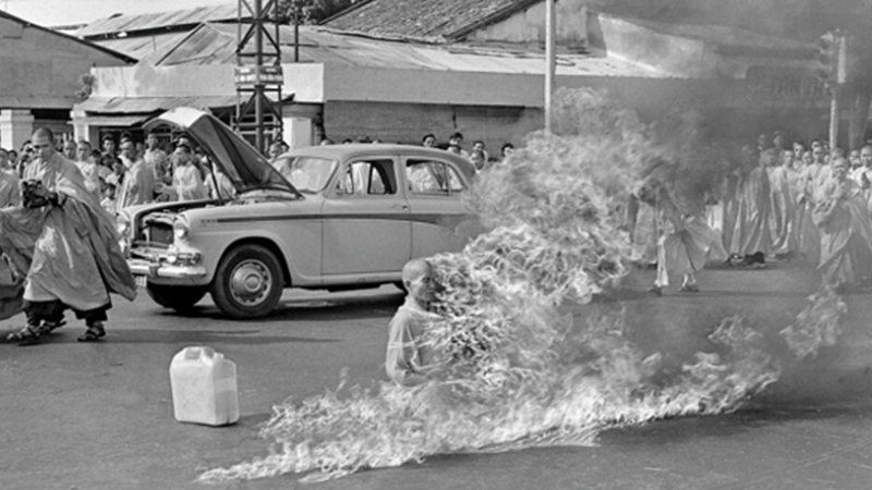Ý nghĩa bức ảnh “Burning monk” của Malcolm Browne