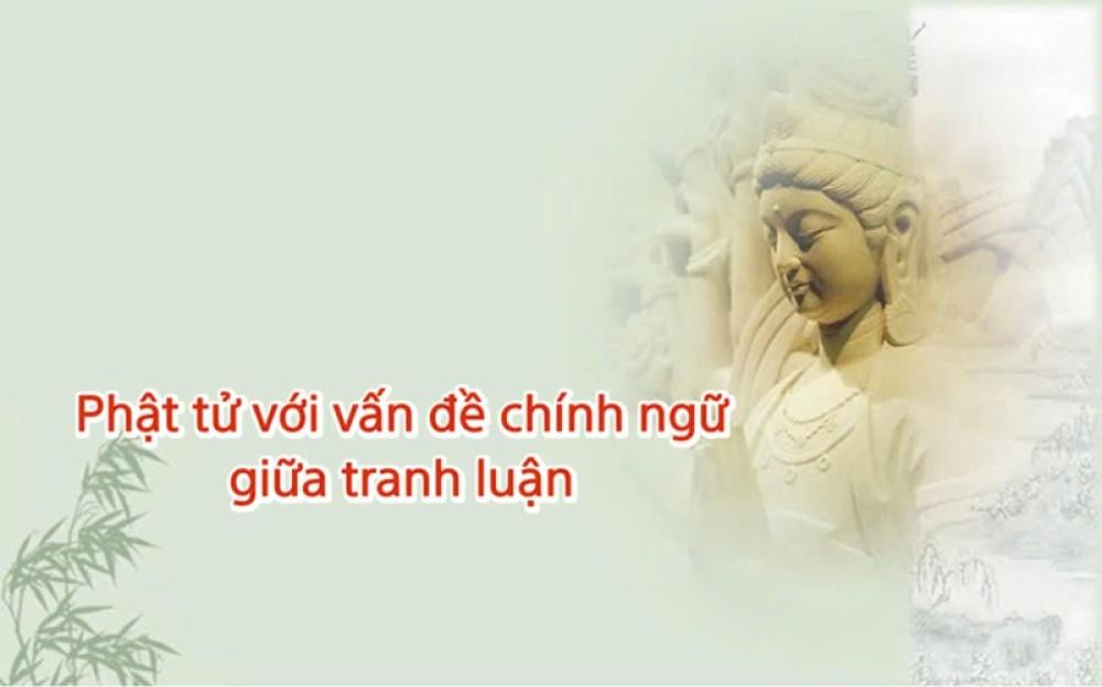 Phật tử với vấn đề chính ngữ trên mạng xã hội