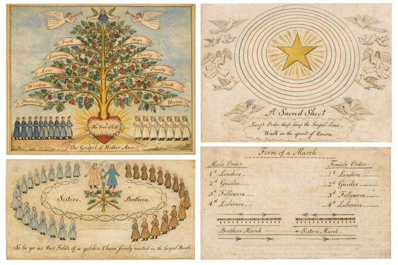 C&aacute;c Dance Gift Sheets, biểu trưng huyền nhiệm d&ugrave;ng l&agrave;m chỉ dẫn vũ điệu Shaker (Ảnh: t&aacute;c giả)