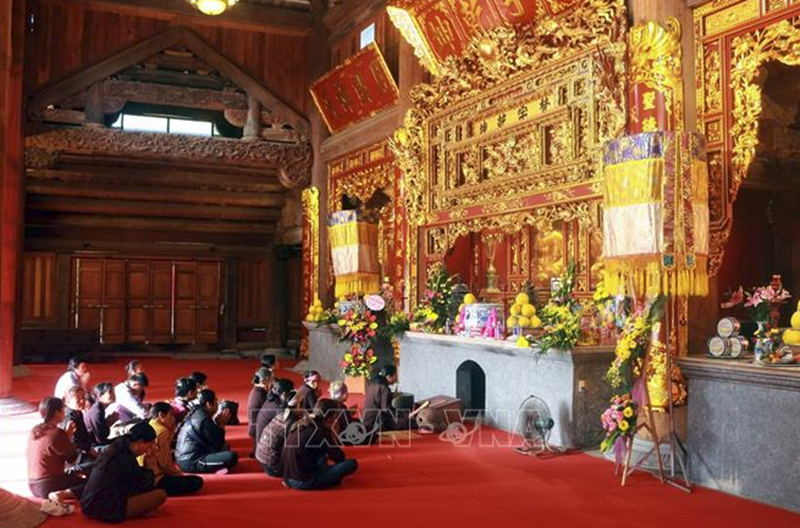 Ch&ugrave;a Quỳnh L&acirc;m (Quảng Ninh) - Ảnh: Th&ocirc;ng tấn X&atilde; Việt Nam