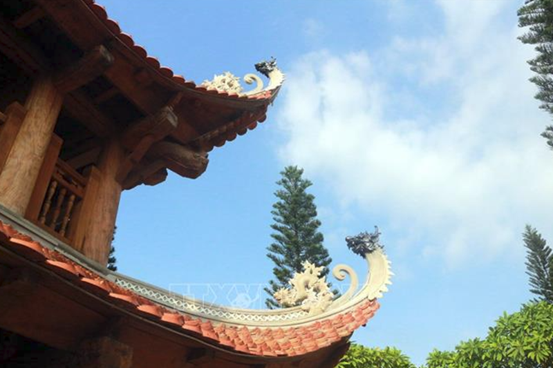 Ch&ugrave;a Quỳnh L&acirc;m (Quảng Ninh) - Ảnh: Th&ocirc;ng tấn X&atilde; Việt Nam