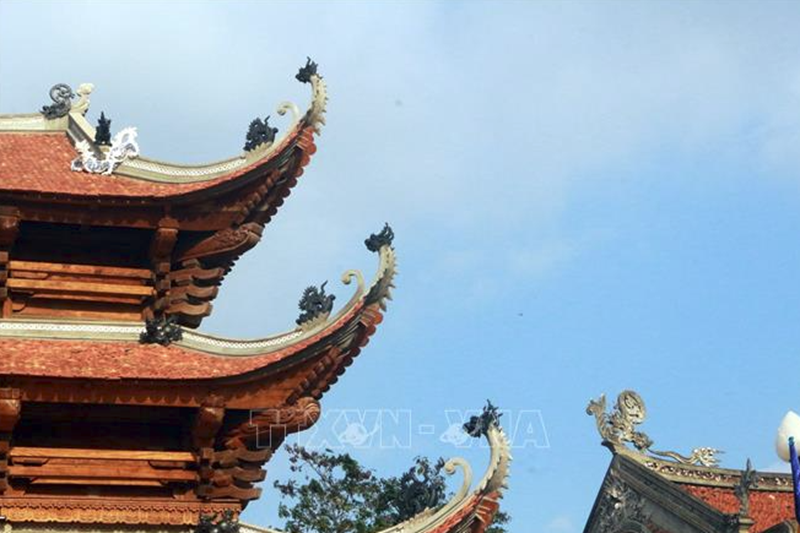 Ch&ugrave;a Quỳnh L&acirc;m (Quảng Ninh) - Ảnh: Th&ocirc;ng tấn X&atilde; Việt Nam