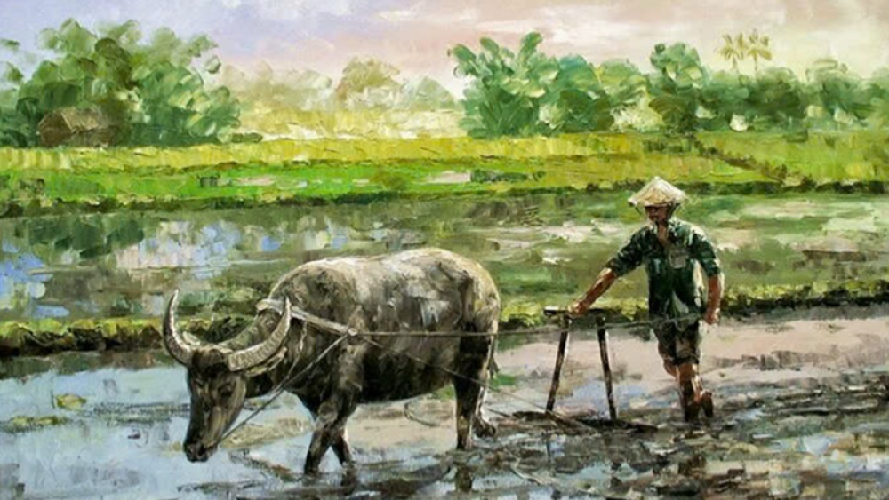 Cha tôi gánh cả mùa đông