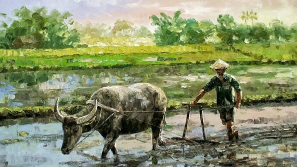 Cha tôi gánh cả mùa đông