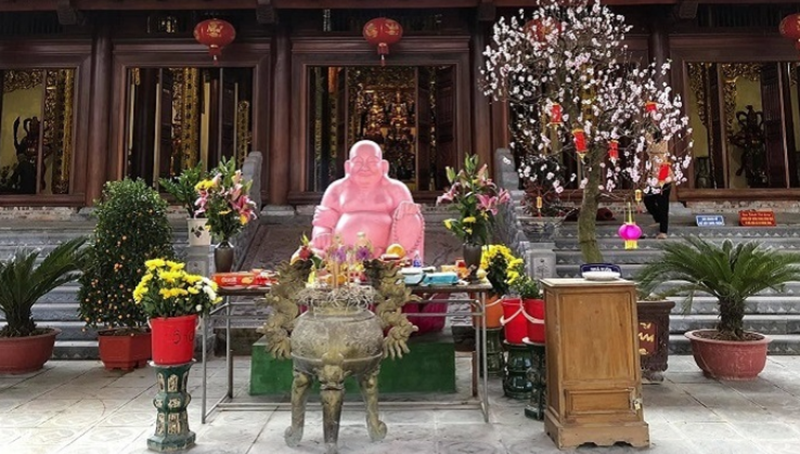 Ch&ugrave;a Cần Linh (Nghệ An). Ảnh sưu tầm