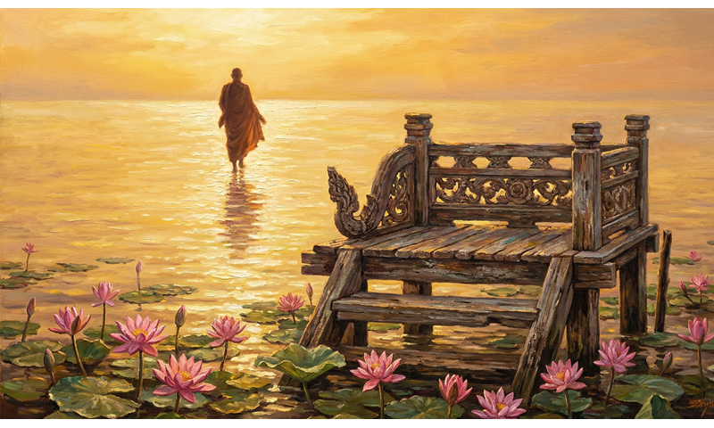 Đ&ocirc;̀ng bào Khmer v&agrave; người Kinh đang c&ugrave;ng nhau x&acirc;y một c&acirc;y cầu b&ecirc; t&ocirc;ng tượng trưng cho sự đo&agrave;n kết, từ thiện v&agrave; chia sẻ gi&aacute; trị văn h&oacute;a.