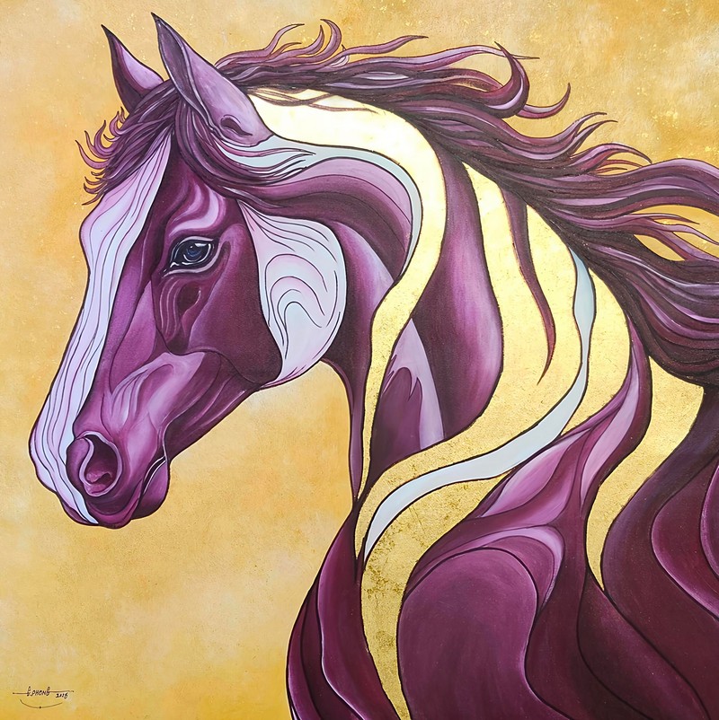 Giang Phong và những mảng màu phúng dụ phi thực