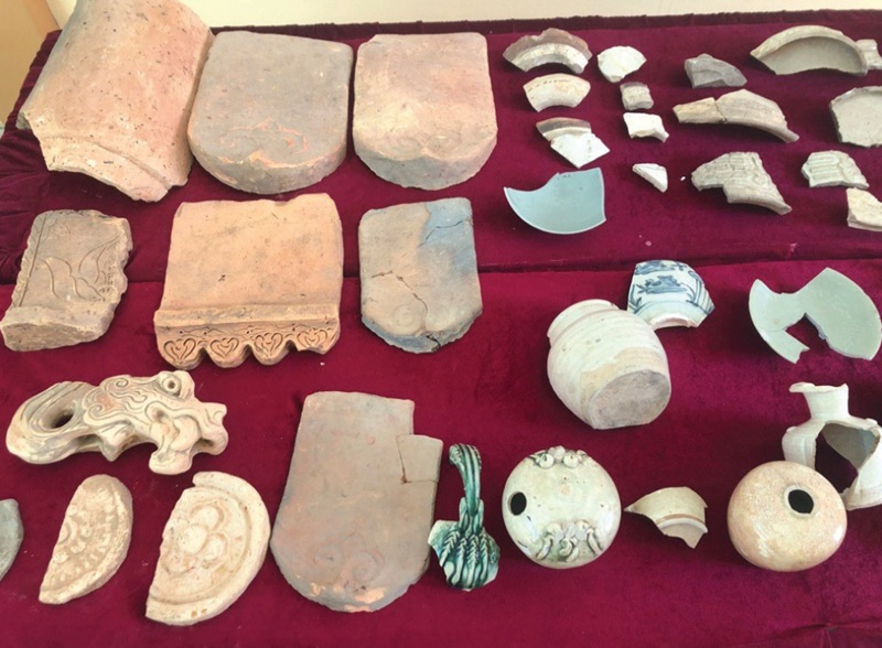 Khảo cổ ch&ugrave;a Am C&aacute;c đ&atilde; thu được h&agrave;ng ngh&igrave;n hiện vật (Ảnh:
UBND tỉnh Thanh H&oacute;a)