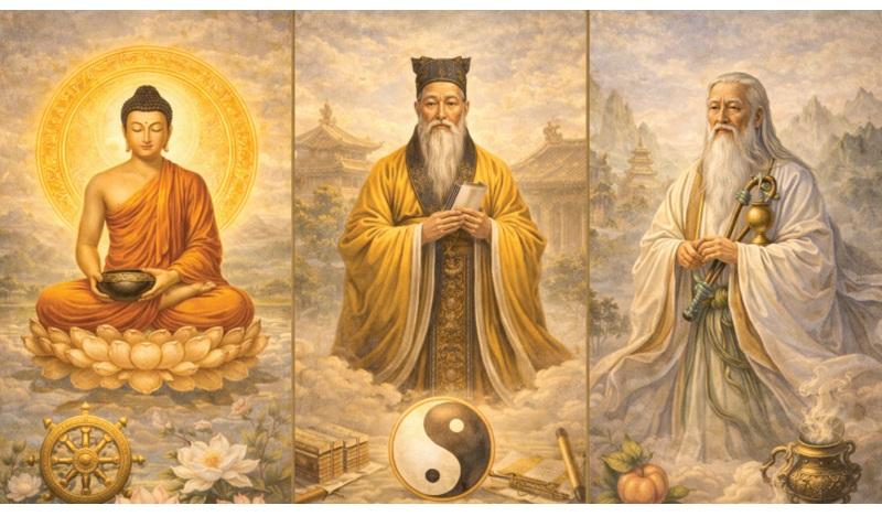 Nhân duyên hay thiên mệnh? - Khảo sát nền tảng tư tưởng Phật - Nho - Đạo