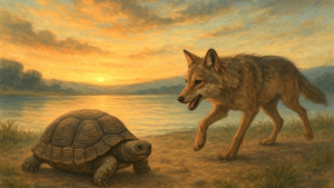 Bài học tỉnh giác từ loài rùa