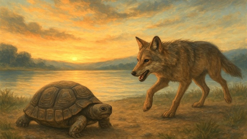 Bài học tỉnh giác từ loài rùa