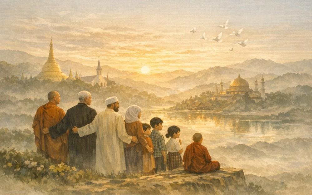 Đoàn kết liên tôn vì một Myanmar mới: Cuộc trò chuyện với học giả David Thang Moe