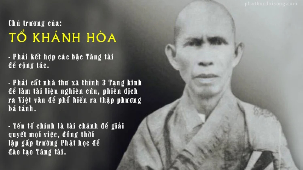 Thiền sư Khánh Hòa - vị danh tăng tiên phong trong phong trào chấn hưng PGVN nửa đầu TK XX