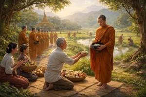 Phật dạy về "sự bố thí"