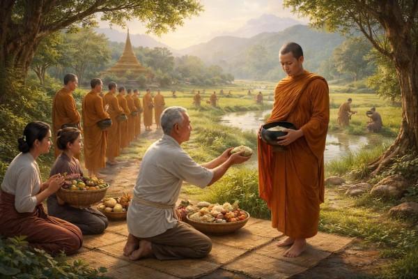 Phật dạy về "sự bố thí"