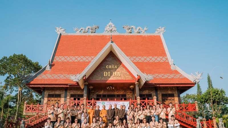 Lâm Đồng: Chùa Di Đà tổ chức Khóa tu "An nhiên từng phút giây"