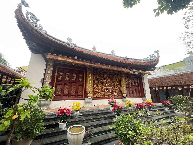 H&igrave;nh minh họa Ch&ugrave;a - Đền Hai B&agrave; Trưng, phường Hai B&agrave; Trưng, H&agrave; Nội. Ảnh: Thường Nguy&ecirc;n