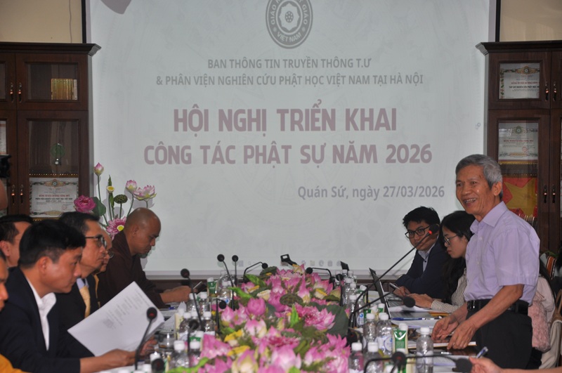 GS-TS Nguyễn H&ugrave;ng Hậu ph&aacute;t biểu