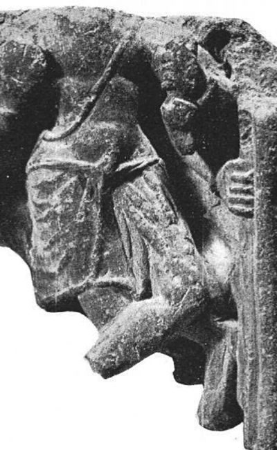 H&igrave;nh 5. H&igrave;nh chạm khắc thần Shiva từ Ctesiphon.