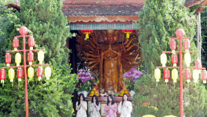 Ngôi chùa đặc biệt ở Nghệ An, thờ 512 nhà báo liệt sĩ