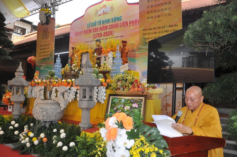 300 năm chùa Liên Phái: Tiếp nối đạo mạch từ Tổ sư Như Trừng Lân Giác