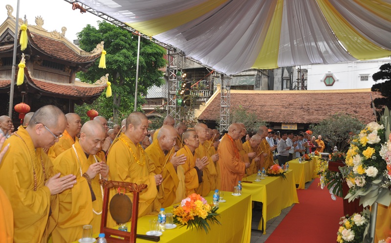 Lắng l&ograve;ng tưởng niệm đức Tổ sư Như Trừng L&acirc;n Gi&aacute;c