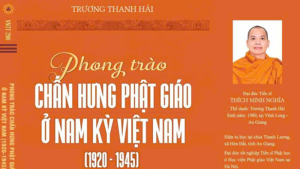 Giới thiệu sách Phong trào chấn hưng Phật giáo ở Nam Kỳ Việt Nam (1920-1945)