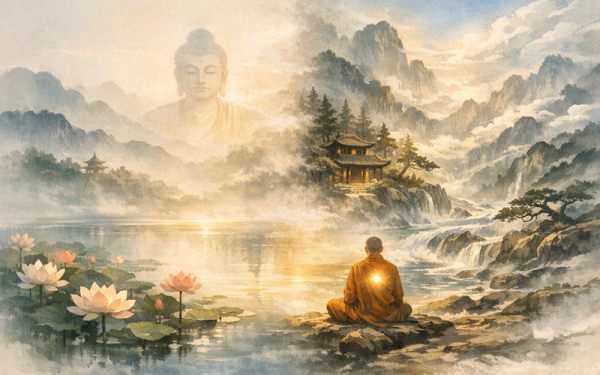 Thiên nhiên qua lăng kính, tư tưởng Phật giáo và Đạo giáo