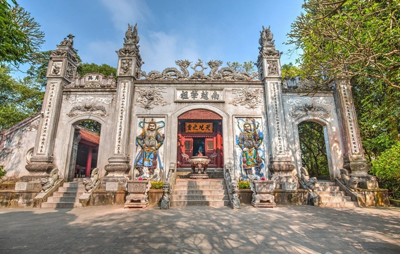 Đền thượng đền H&ugrave;ng. Ảnh sưu tầm