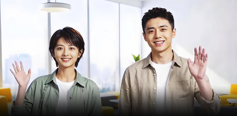 2 diễn vi&ecirc;n AI Trung Quốc