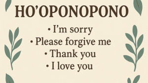 Ho’oponopono: Chuyển hóa nội tâm từ lời nói tỉnh thức