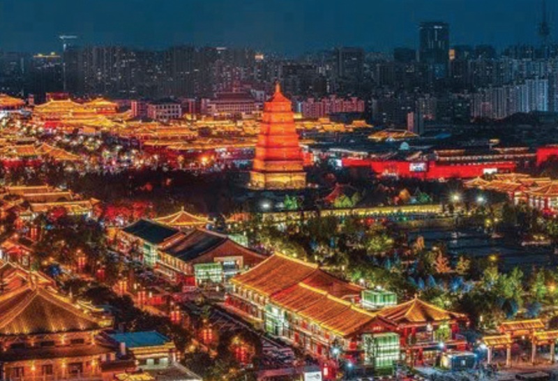 T&acirc;y An, Trung Quốc. Ảnh: Gi&aacute;c Vũ