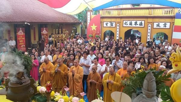 Hà Nội: Lễ hội chùa Duệ Tú tưởng nhớ thiền sư Lê Nghĩa