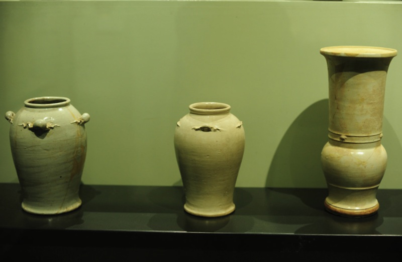 Hiện vật gốm thời Trần - Ảnh Minh Khang