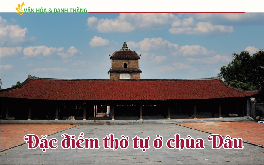 Đặc điểm thờ tự ở chùa Dâu