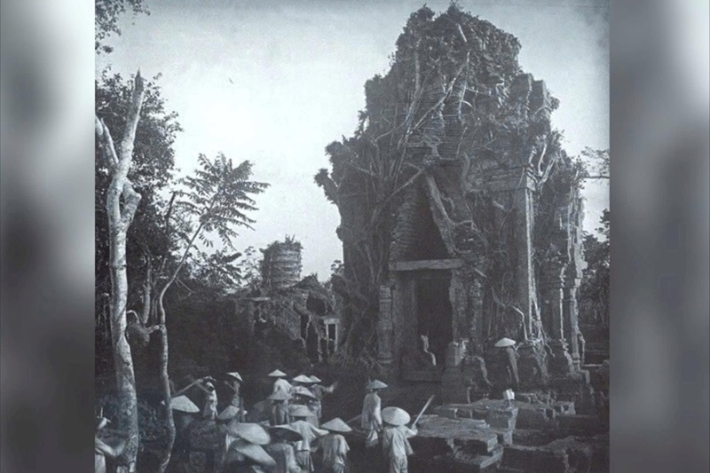 Phật viện Đồng Dương được khai quật năm 1902. Nguồn: congly.vn