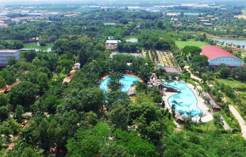 Khu du lịch Vườn Xo&agrave;i (địa đạo Củ Chi). ảnh sưu tầm.